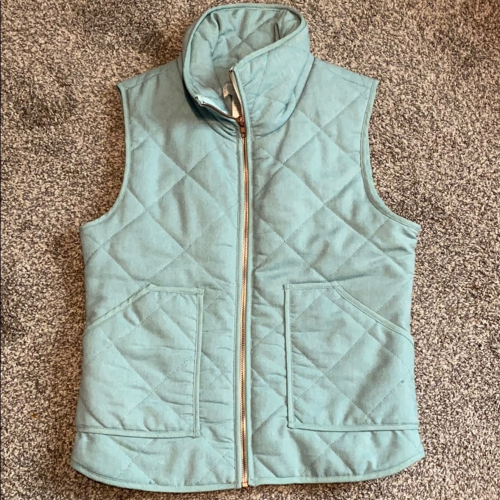 Teal boutique vest.